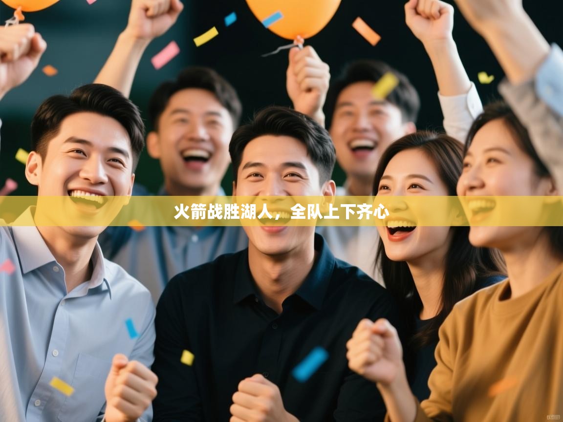 火箭战胜湖人，全队上下齐心