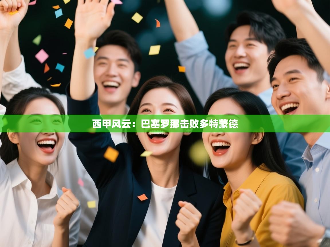 西甲风云：巴塞罗那击败多特蒙德  第1张